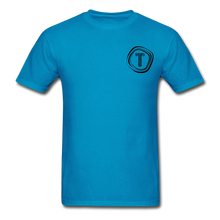 Load image into Gallery viewer, Tanner's Timber Gildan Ultra Cotton T-Shirt - turquoise