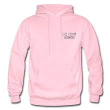 Load image into Gallery viewer, L & E Custom Woodwork Hoodie - light pink