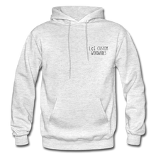 Load image into Gallery viewer, L & E Custom Woodwork Hoodie - light heather gray