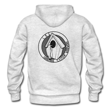 Load image into Gallery viewer, L & E Custom Woodwork Hoodie - light heather gray