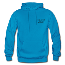 Load image into Gallery viewer, L & E Custom Woodwork Hoodie - turquoise