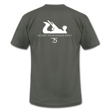 Load image into Gallery viewer, 5 Iron Woodworks Premium T-Shirt - asphalt