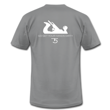 Load image into Gallery viewer, 5 Iron Woodworks Premium T-Shirt - slate