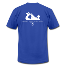 Load image into Gallery viewer, 5 Iron Woodworks Premium T-Shirt - royal blue