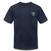 Load image into Gallery viewer, 5 Iron Woodworks Premium T-Shirt - navy