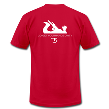 Load image into Gallery viewer, 5 Iron Woodworks Premium T-Shirt - red