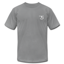 Load image into Gallery viewer, 5 Iron Woodworks Permium T-shirt - slate
