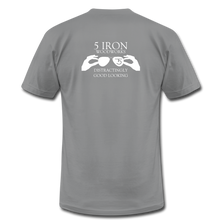Load image into Gallery viewer, 5 Iron Woodworks Permium T-shirt - slate