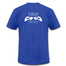 Load image into Gallery viewer, 5 Iron Woodworks Permium T-shirt - royal blue