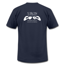 Load image into Gallery viewer, 5 Iron Woodworks Permium T-shirt - navy