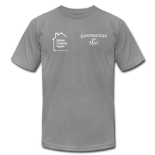 Load image into Gallery viewer, Woodworks by Mac / Building Community T-Shirt - slate
