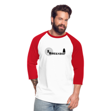 Load image into Gallery viewer, D.W. Workshop 3/4 Sleeve Raglan T-Shirt - white/red