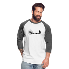 Load image into Gallery viewer, D.W. Workshop 3/4 Sleeve Raglan T-Shirt - white/charcoal