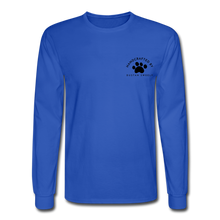 Load image into Gallery viewer, Dustan Sweely Long Sleeve T-Shirt - royal blue
