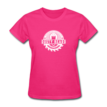 Load image into Gallery viewer, Dusty Beard Woodcrafts Women's T-Shirt - fuchsia