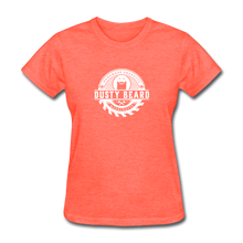 Load image into Gallery viewer, Dusty Beard Woodcrafts Women's T-Shirt - heather coral