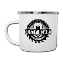 Load image into Gallery viewer, Dusty Beard Woodcrafts Camper Mug - white