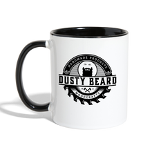Load image into Gallery viewer, Dusty Beard Woodworks Contrast Coffee Mug - white/black