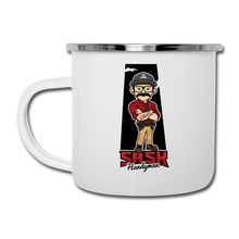 Load image into Gallery viewer, Sask Handyman Camper Mug - white