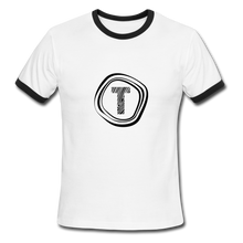Load image into Gallery viewer, Tanner's Timber Ringer T-Shirt - white/black