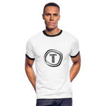 Load image into Gallery viewer, Tanner's Timber Ringer T-Shirt - white/black