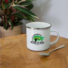 Load image into Gallery viewer, Beyond the Grain Camper Mug - white