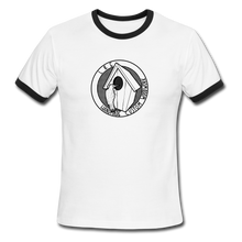 Load image into Gallery viewer, L & E Custom Woodwork Ringer T-Shirt - white/black