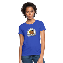 Load image into Gallery viewer, Neon Bear Woodworks Women's T-Shirt - royal blue