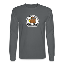 Load image into Gallery viewer, Neon Bear Woodworks Long Sleeve T-Shirt - charcoal