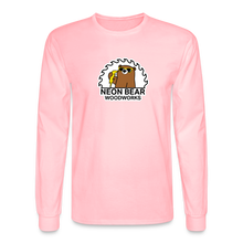 Load image into Gallery viewer, Neon Bear Woodworks Long Sleeve T-Shirt - pink