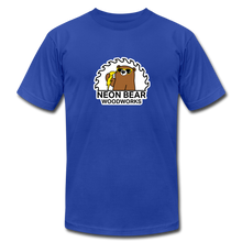 Load image into Gallery viewer, Neon Bear Woodworks Premium T-Shirt - royal blue