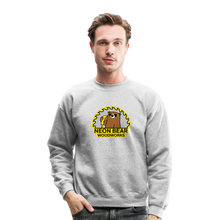 Load image into Gallery viewer, Neon Bear Woodworks Crewneck Sweatshirt - heather gray