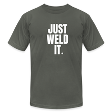 Load image into Gallery viewer, Just Weld It Premium T-Shirt - asphalt