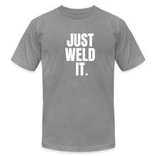 Load image into Gallery viewer, Just Weld It Premium T-Shirt - slate