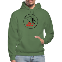Load image into Gallery viewer, Red Raven Hoodie - military green