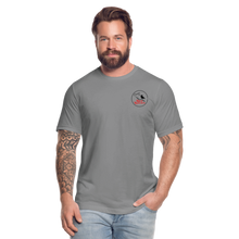 Load image into Gallery viewer, Red Raven Premium T-Shirt front and back logo - slate
