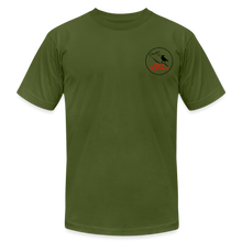 Load image into Gallery viewer, Red Raven Premium T-Shirt front and back logo - olive