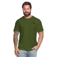 Load image into Gallery viewer, Red Raven Premium T-Shirt front and back logo - olive