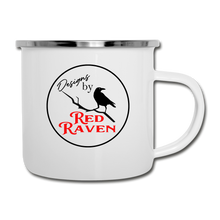 Load image into Gallery viewer, Red Raven Camper Mug - white