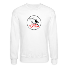 Load image into Gallery viewer, Red Raven Crewneck Sweatshirt - white