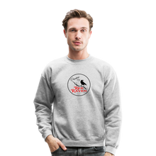 Load image into Gallery viewer, Red Raven Crewneck Sweatshirt - heather gray