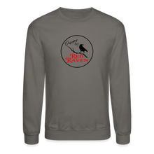 Load image into Gallery viewer, Red Raven Crewneck Sweatshirt - asphalt gray