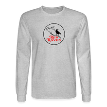Load image into Gallery viewer, Red Raven Long Sleeve T-Shirt - heather gray