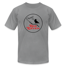 Load image into Gallery viewer, Red Raven Premium T-Shirt front logo - slate