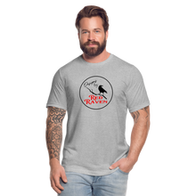Load image into Gallery viewer, Red Raven Premium T-Shirt front logo - heather gray