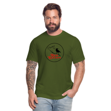 Load image into Gallery viewer, Red Raven Premium T-Shirt front logo - olive