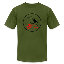 Load image into Gallery viewer, Red Raven Premium T-Shirt front logo - olive