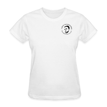 Load image into Gallery viewer, 5 Iron Woodworks Women's T-Shirt - white