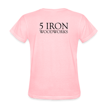 Load image into Gallery viewer, 5 Iron Woodworks Women's T-Shirt - pink