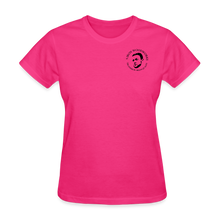 Load image into Gallery viewer, 5 Iron Woodworks Women's T-Shirt - fuchsia